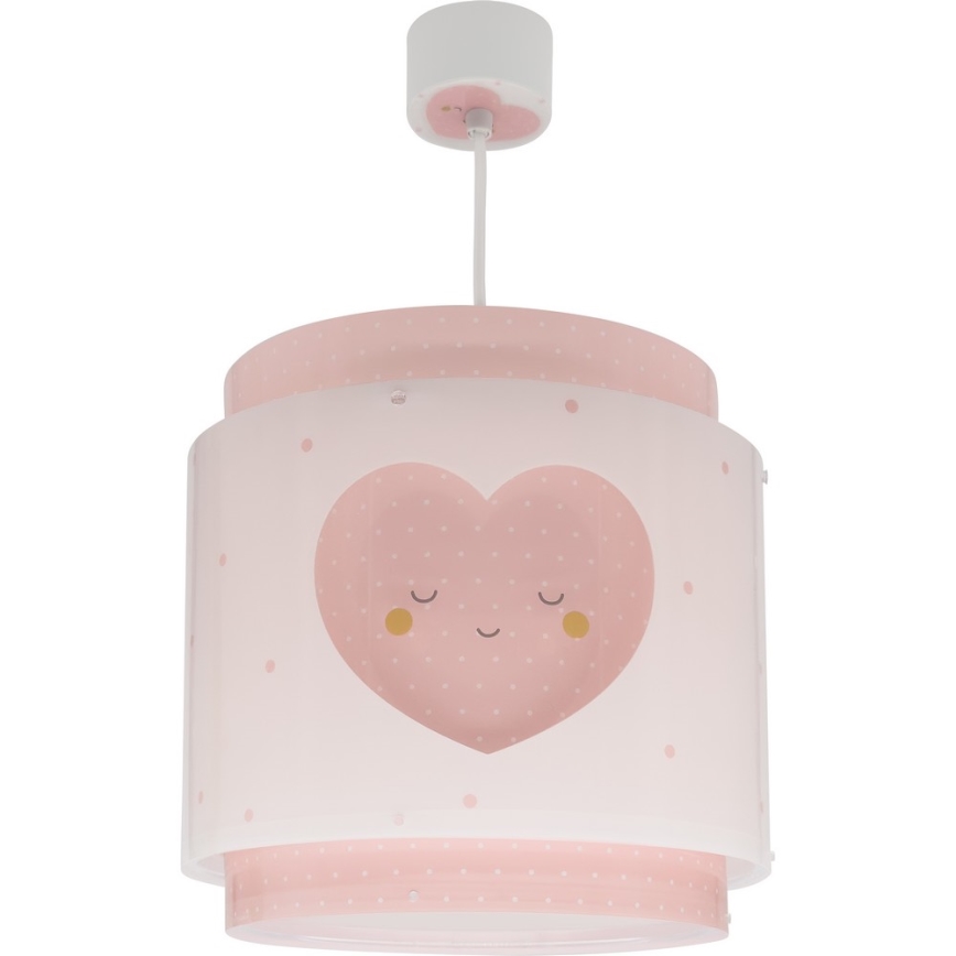 Dalber 76012S - Children's chandelier BABY DREAMS 1xE27/15W/230V pink