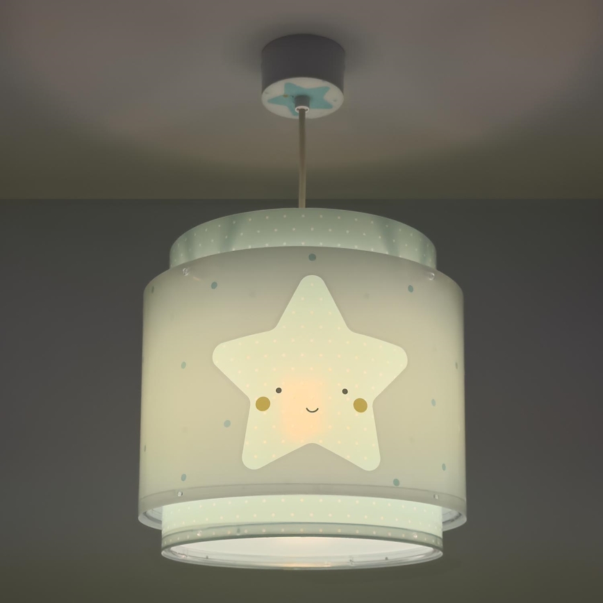 Dalber 76012T - Children's chandelier BABY DREAMS 1xE27/15W/230V blue