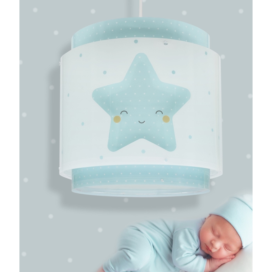 Dalber 76012T - Children's chandelier BABY DREAMS 1xE27/15W/230V blue