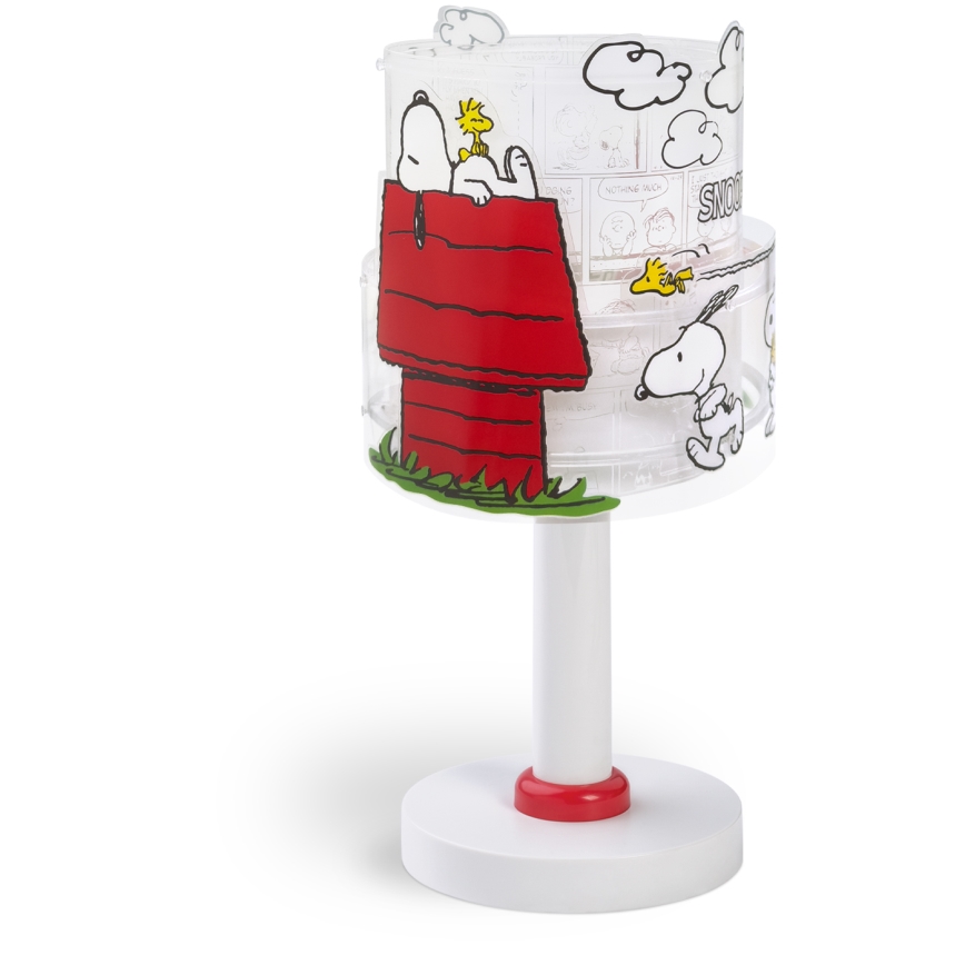 Dalber 76301 - SNOOPY LED Kids' Lamp 1xG4/4W/230V white/red
