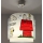 Dalber 76302 - Kids' ceiling light SNOOPY 1xE27/15W/230V white/red