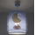 Dalber 76632 - MOON DREAMS Children's ceiling light 1xE27/15W/230V Blue
