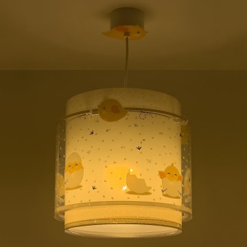 Dalber 76872 - Children's chandelier BABY CHICK 1xE27/15W/230V