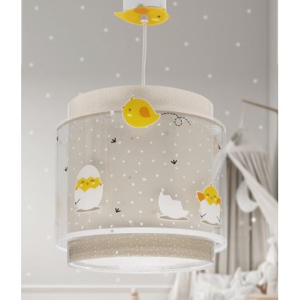 Dalber 76872 - Children's chandelier BABY CHICK 1xE27/15W/230V