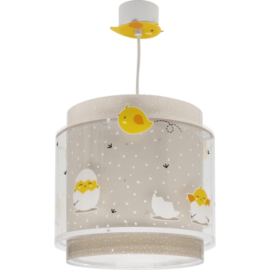 Dalber 76872 - Children's chandelier BABY CHICK 1xE27/15W/230V
