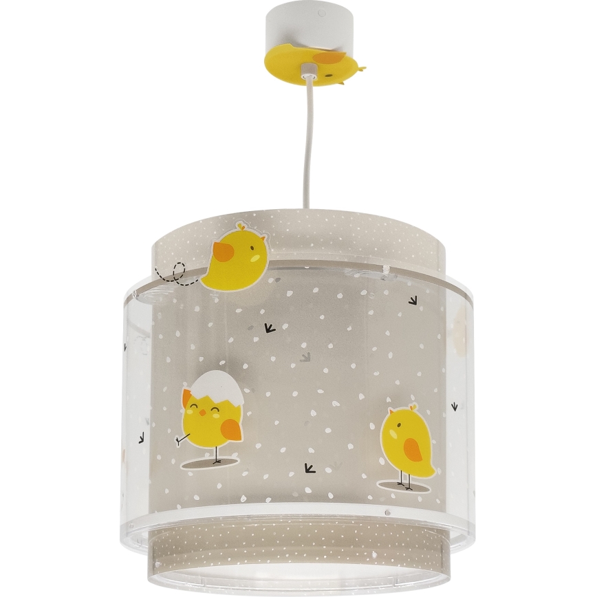 Dalber 76872 - Children's chandelier BABY CHICK 1xE27/15W/230V