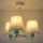 Dalber 81177H - Children chandelier DREAM FLOWERS 3xE27/60W/230V