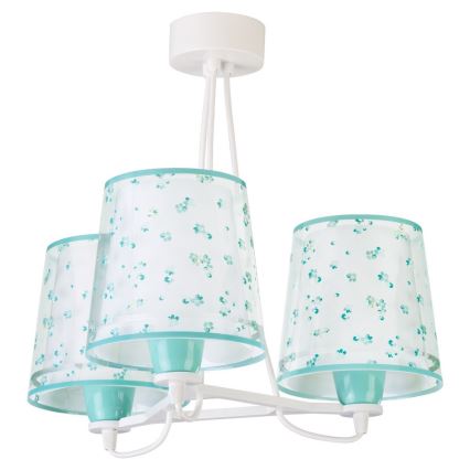 Dalber 81177H - Children chandelier DREAM FLOWERS 3xE27/60W/230V
