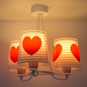 Dalber 81197S - Children's chandelier LIGHT FEELING 3xE27/60W/230V