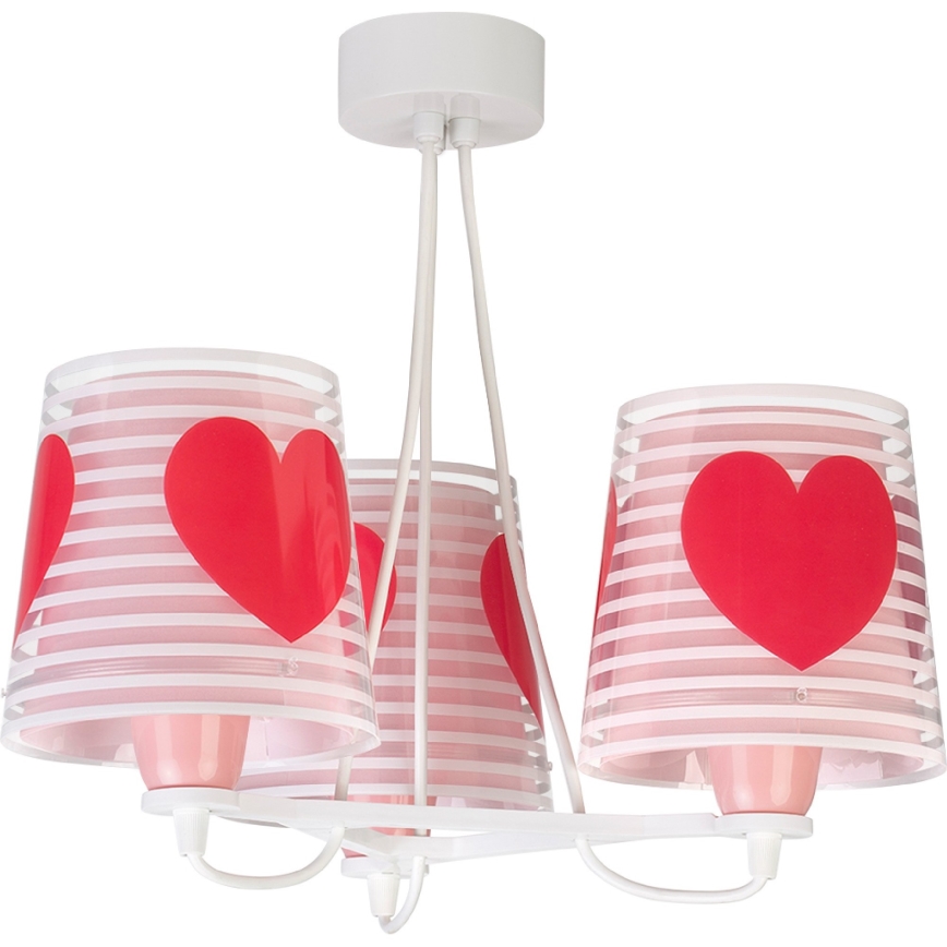 Dalber 81197S - Children's chandelier LIGHT FEELING 3xE27/60W/230V