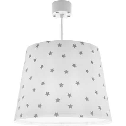 Dalber 82212B - Children's chandelier STAR LIGHT 1xE27/60W/230V white