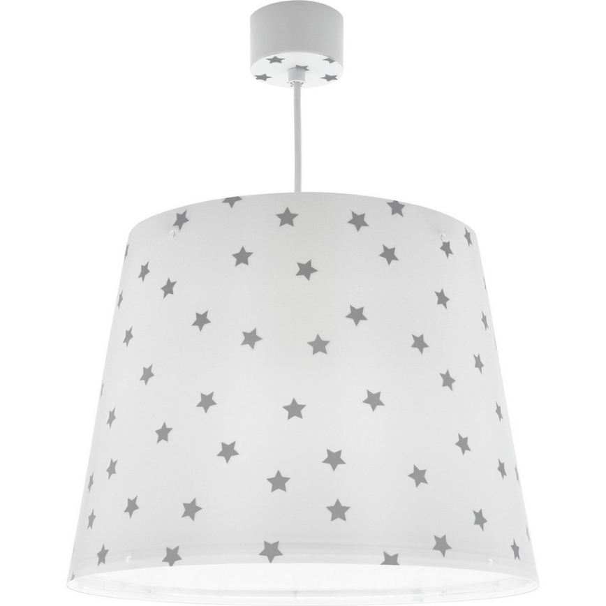 Dalber 82212B - Children's chandelier STAR LIGHT 1xE27/60W/230V white