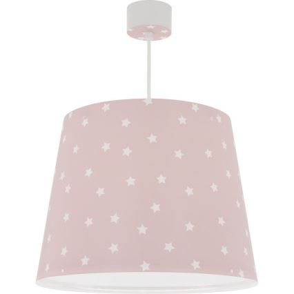 Dalber 82212S - Children's chandelier STAR LIGHT 1xE27/60W/230V pink