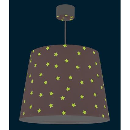 Dalber 82212S - Children's chandelier STAR LIGHT 1xE27/60W/230V pink