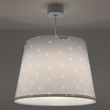 Dalber 82212T - Children's chandelier STAR LIGHT 1xE27/60W/230V blue