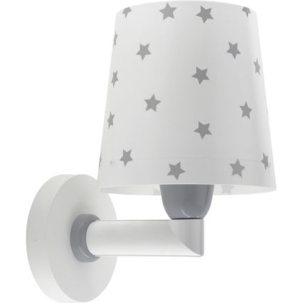 Dalber 82219B - Children's wall light STAR LIGHT 1xE27/60W/230V white