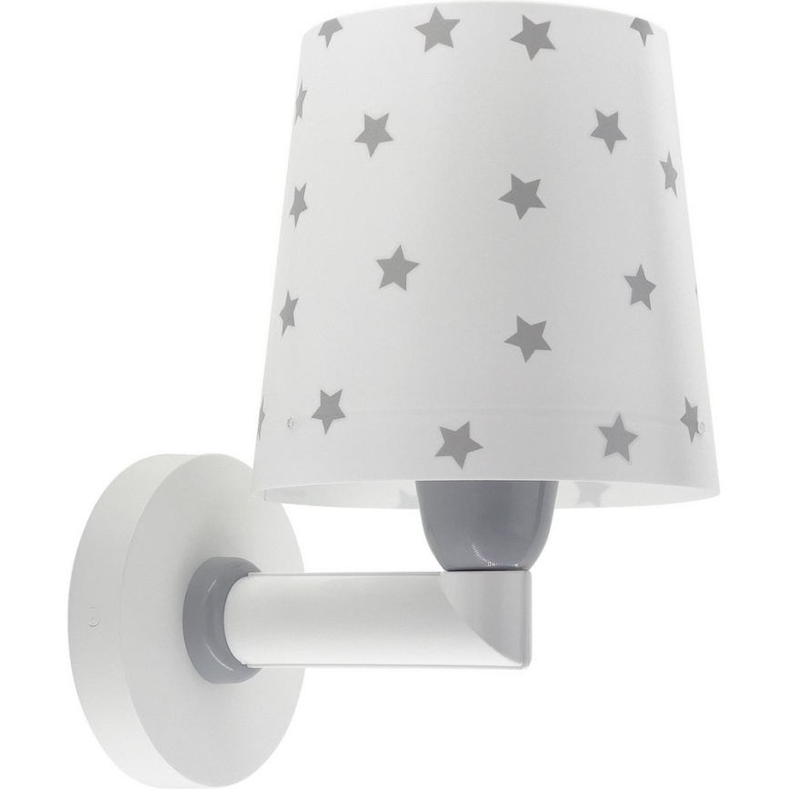 Dalber 82219B - Children's wall light STAR LIGHT 1xE27/60W/230V white