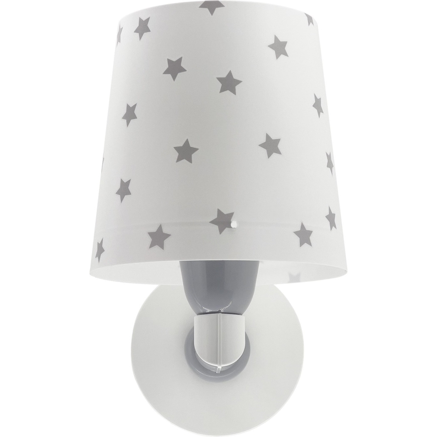 Dalber 82219B - Children's wall light STAR LIGHT 1xE27/60W/230V white
