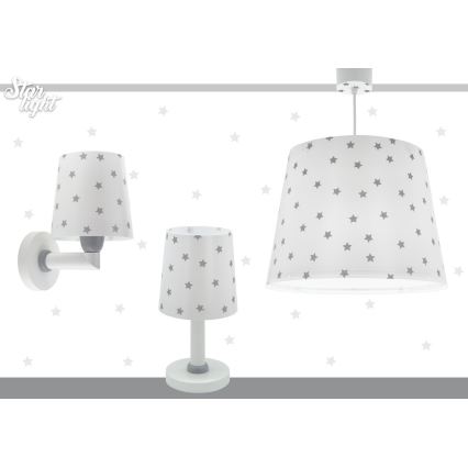 Dalber 82219B - Children's wall light STAR LIGHT 1xE27/60W/230V white