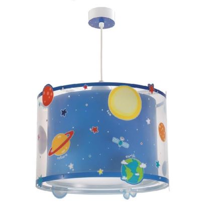 Dalber D-41342 - Children's chandelier PLANETS 1xE27/60W/230V