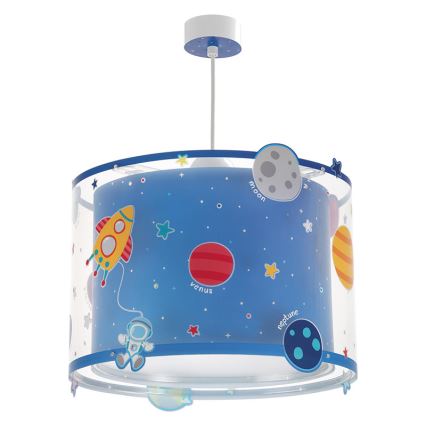 Dalber D-41342 - Children's chandelier PLANETS 1xE27/60W/230V