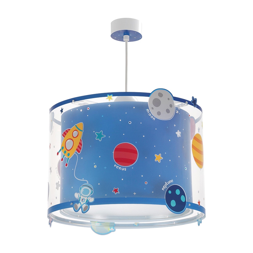 Dalber D-41342 - Children's chandelier PLANETS 1xE27/60W/230V