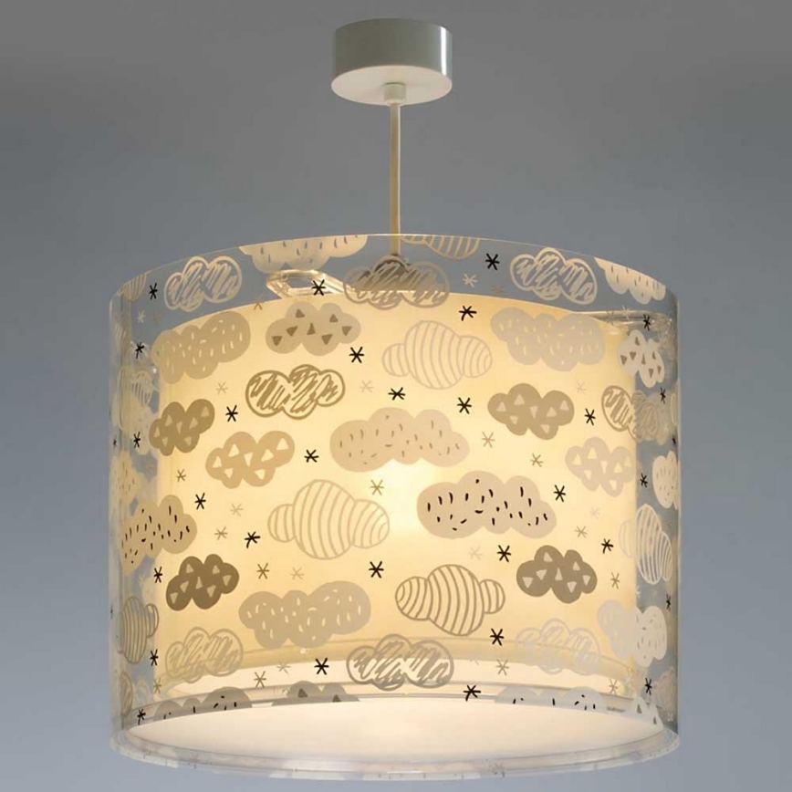Dalber D-41412E - Children chandelier CLOUDS 1xE27/60W/230V