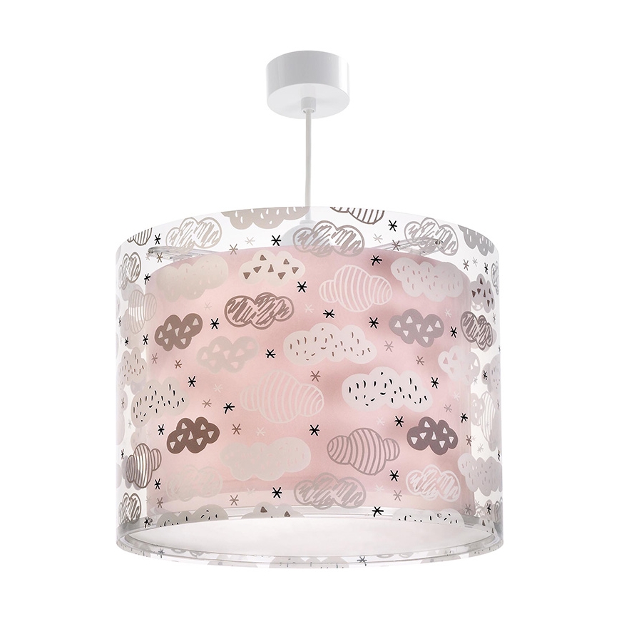 Dalber D-41412S - Children's chandelier CLOUDS 1xE27/60W/230V