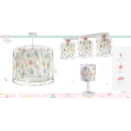 Dalber D-41432 - Children chandelier COLOR RAIN 1xE27/60W/230V