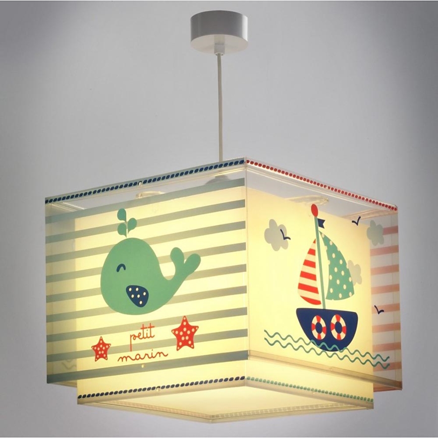 Dalber D-43422 - Children's chandelier PETIT MARIN 1xE27/60W/230V