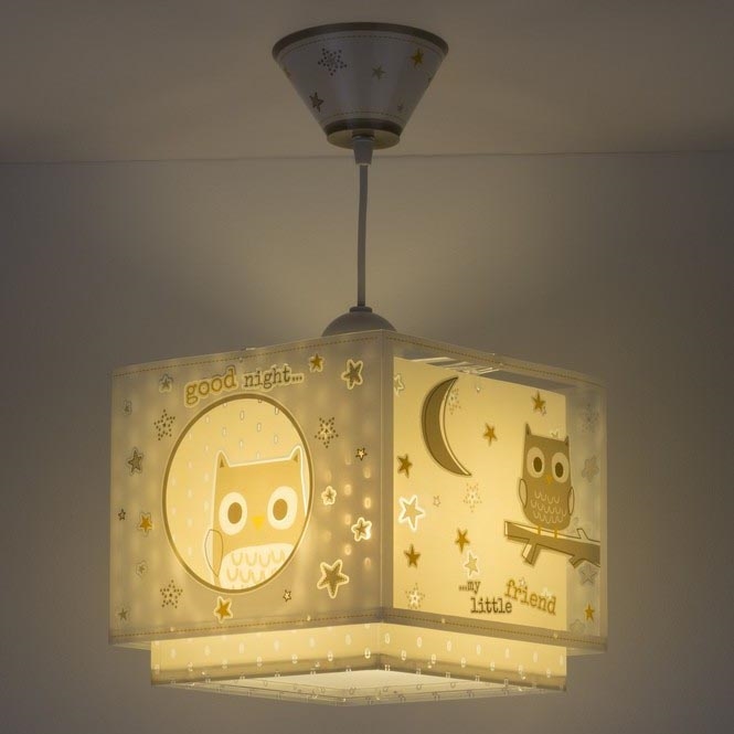 Dalber D-63392 - Children chandelier GOOD NIGHT 1xE27/60W/230V