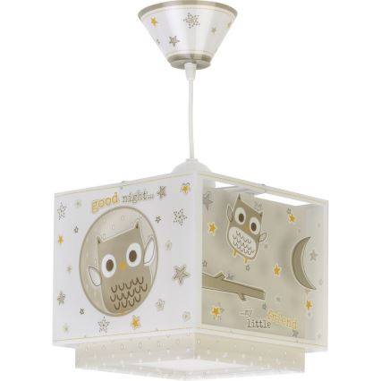 Dalber D-93392 - Children's chandelier GOOD NIGHT 1xE27/60W/230V
