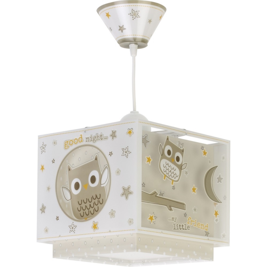 Dalber D-93392 - Children's chandelier GOOD NIGHT 1xE27/60W/230V