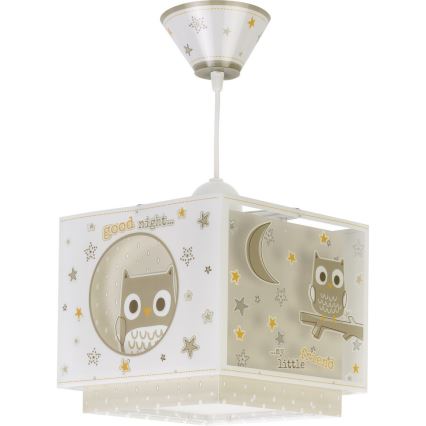 Dalber D-93392 - Children's chandelier GOOD NIGHT 1xE27/60W/230V