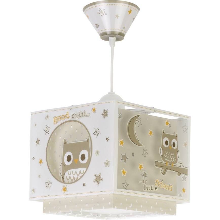 Dalber D-93392 - Children's chandelier GOOD NIGHT 1xE27/60W/230V