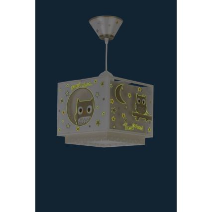 Dalber D-93392 - Children's chandelier GOOD NIGHT 1xE27/60W/230V