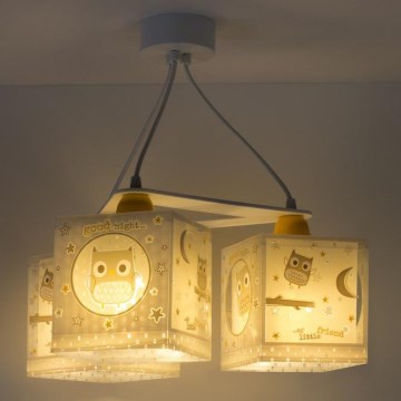 Dalber D-63394 - Children chandelier GOOD NIGHT 3xE27/60W/230V