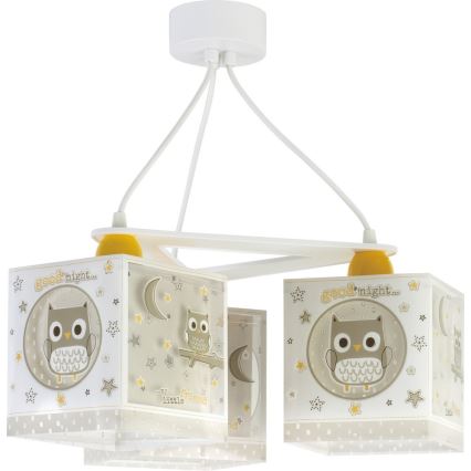 Dalber D-63394 - Children's chandelier GOOD NIGHT 3xE27/60W/230V