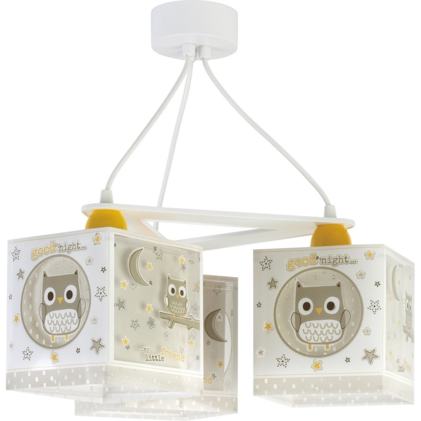 Dalber D-63394 - Children's chandelier GOOD NIGHT 3xE27/60W/230V
