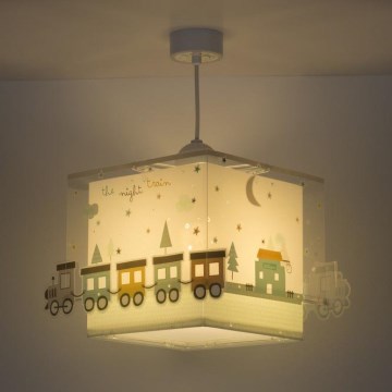 Dalber D-63532 - Children's chandelier TRAIN 1xE27/60W/230V