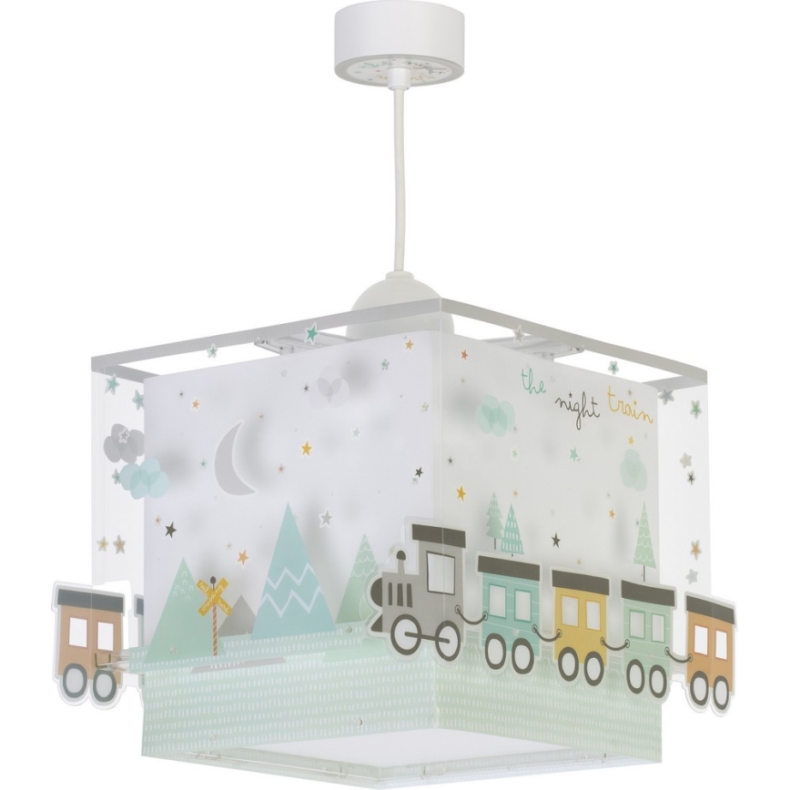 Dalber D-63532 - Children's chandelier TRAIN 1xE27/60W/230V