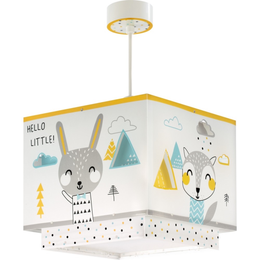 Dalber D-73242 - Children chandelier HELLO LITTLE 1xE27/60W/230V