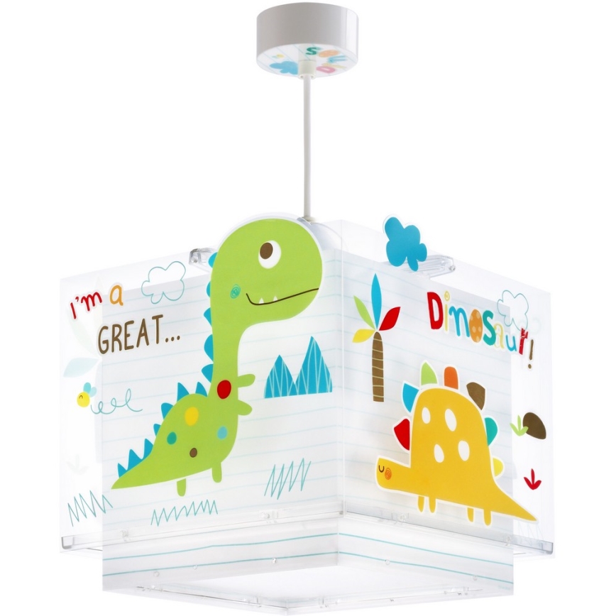 Dalber D-73452 - Children's chandelier DINOS 1xE27/60W/230V