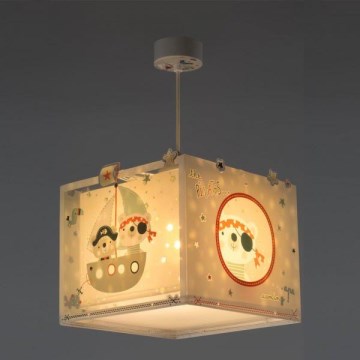 Dalber D-74552 - Children chandelier PIRATES 1xE27/60W/230V