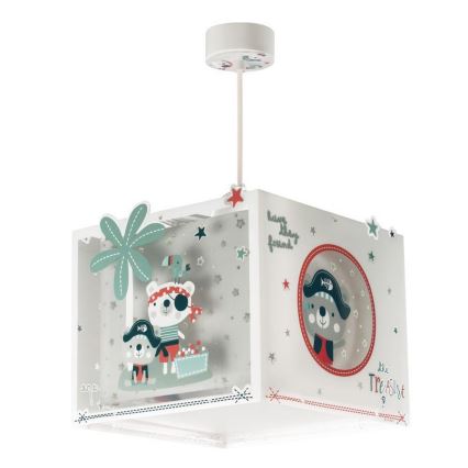 Dalber D-74552 - Children chandelier PIRATES 1xE27/60W/230V