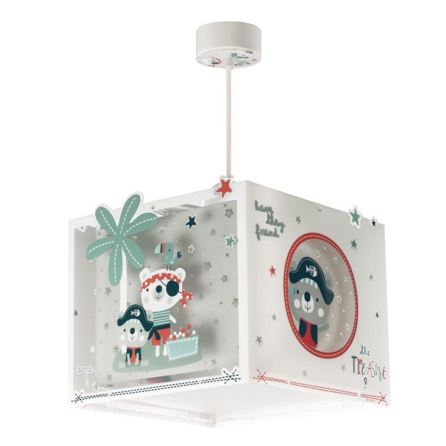 Dalber D-74552 - Children chandelier PIRATES 1xE27/60W/230V
