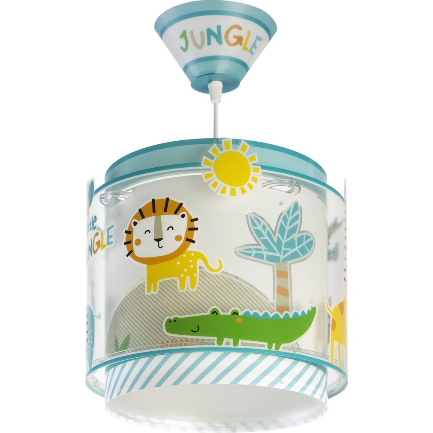 Dalber D-76112 - Children chandelier JUNGLE 1xE27/60W/230V