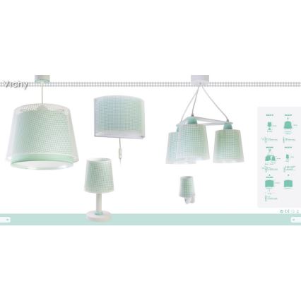 Dalber D-80224H - Children chandelier VICHY 3xE27/60W/230V