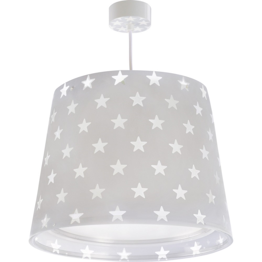 Dalber D-81212E - Children's chandelier STARS 1xE27/60W/230V