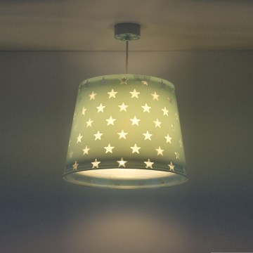 Dalber D-81212H - Children chandelier STARS 1xE27/60W/230V